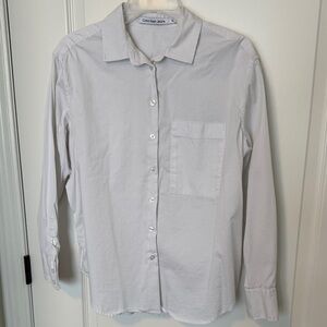 Calvin Klein Women’s White Button Down Shirt